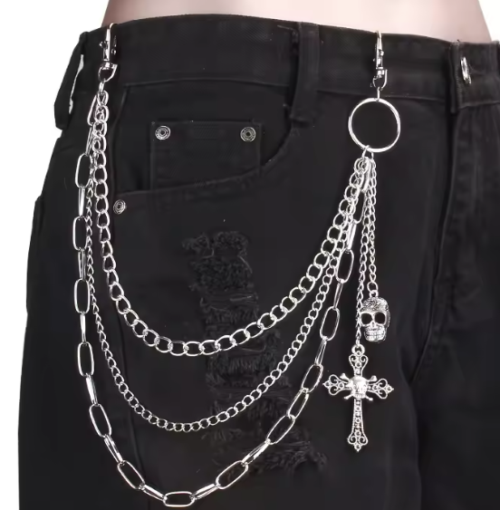 Goth Style Wallet Chains