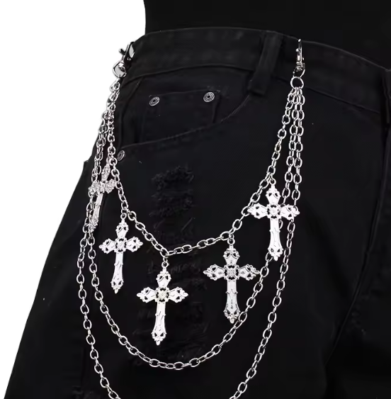 Goth Style Wallet Chains
